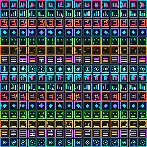 Animated sprite atlas